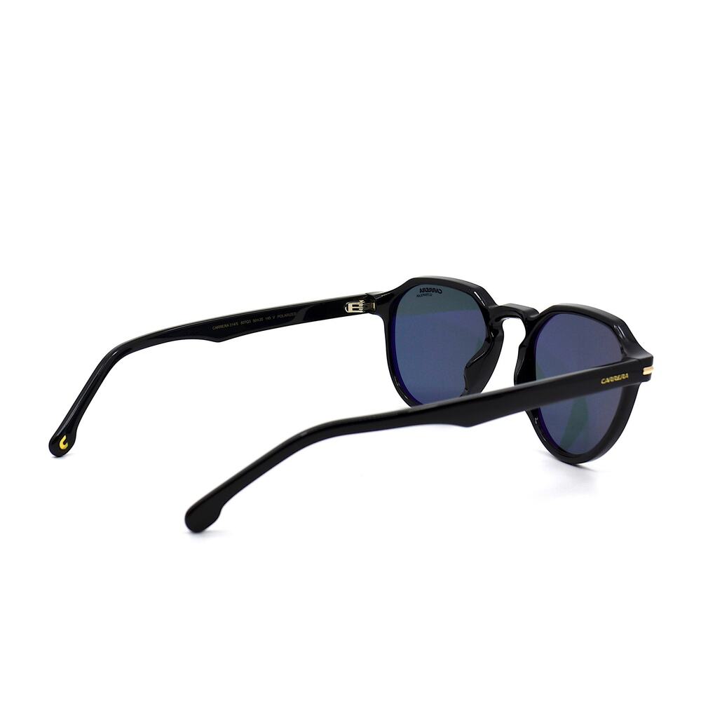 BRAND NEW CARRERA 314/S BLACK GREY POLARIZED AUTHENTIC SUNGLASSES - Picture 8 of 11